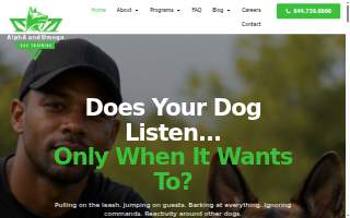 AlphA and Omega Dog Training of Wesley Chapel website