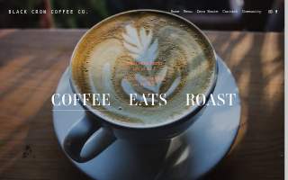 Black Crow Coffee Co Grand Central Dist website