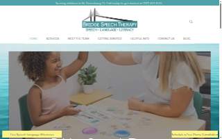Bridge Speech Therapy, LLC website