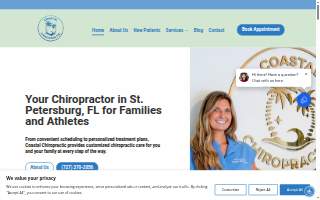 Coastal Chiropractic website