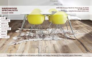 Hardwood Specialists website