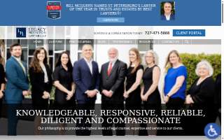 Legacy Protection Lawyers website