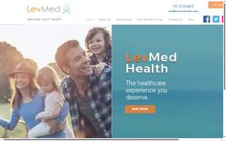 LevMed Health: Dr. Brett Levine DO and Dr. Alex Bugg DO website