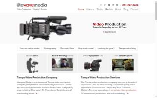 Litewave Media, Video Production website