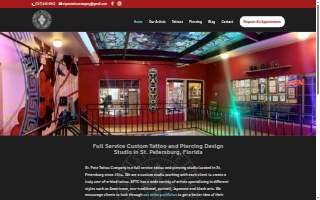 St. Pete Tattoo Company website
