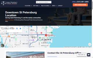 St Petersburg Estate Planning & Probate Attorney - Downtown Office website