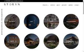 Storyn Studio for Architecture website