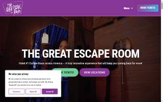 The Great Escape Room St Pete website