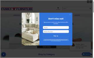 Family Furniture of America website