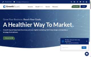 Growth Squad website