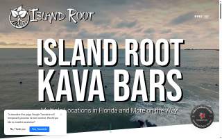 Island Root Kava Bar of Stuart website