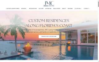 JMC Luxury Homes, John Cherveny General Contractor website