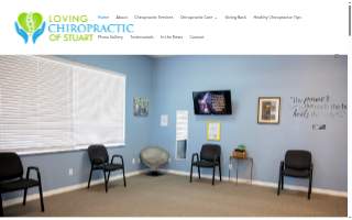 Loving Chiropractic of Stuart website