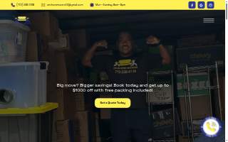 On Shore Movers Inc website