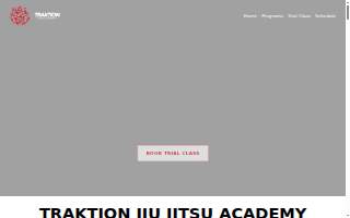 Traktion Jiu Jitsu Academy of Stuart website