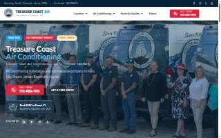 Treasure Coast Air Conditioning, Inc. of Stuart website