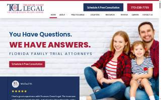 Treasure Coast Legal website