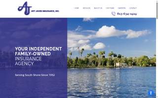 Art Janes Insurance Inc of Sun City Center website