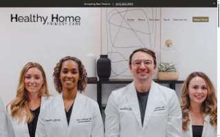 Healthy Home Primary Care website
