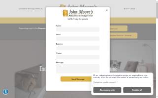 John Moore Flooring website