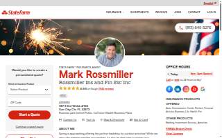Mark Rossmiller - State Farm Insurance Agent website