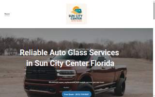 Sun City Center Auto Glass website