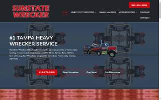 Sunstate Wrecker Services of Sun City Center website