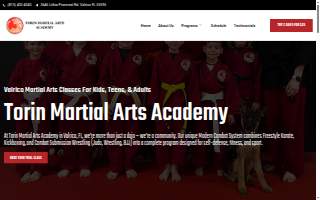 Torin Martial Arts Academy of Sun City Center website