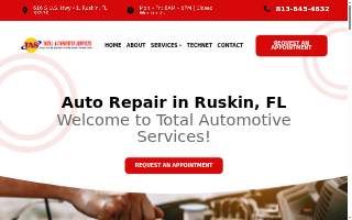 Total Automotive Services website