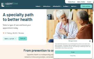 Upperline Health Riverview of Sun City Center website