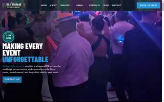 DJ DUNI ENTERTAINMENT LLC website