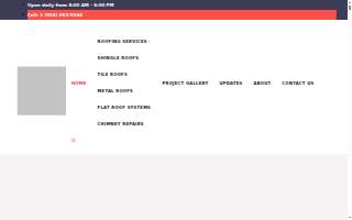 DLJ Roofing Contractors website