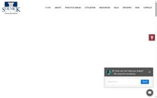 Solnick Law website