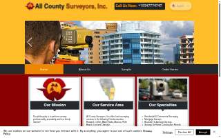 All County Surveyors, Inc. of Sunrise website
