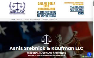 Asnis Srebnick & Kaufman website