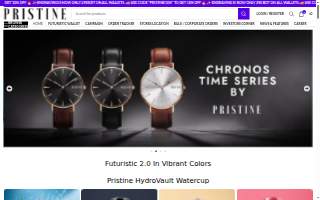 Pristine Auto Glass website
