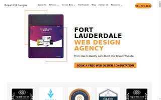 Unique Web Designer of Sunrise website