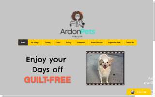 Ardon Pets Services LLC website