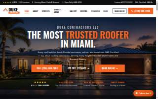 Duke Contractors LLC website