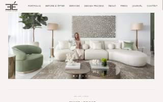 Elmira Decor Interior Design website