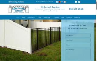 Family Fence Company Of Florida website