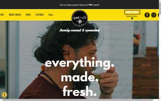 Gofruit Juice Bar of Citrus Park website