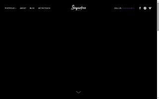 Sugarfree Studio website