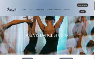 Area 15 Dance Studio website