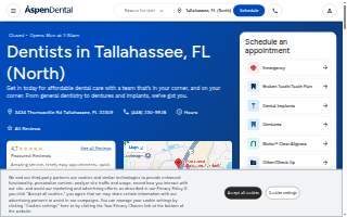 Aspen Dental - Tallahassee, FL (North) website