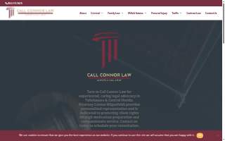 Call Connor Law website