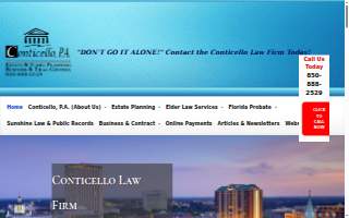 Conticello, PA - Estate Planning Attorney website