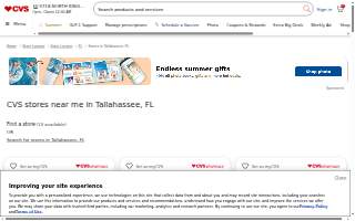 CVS of Tallahassee website