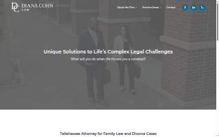 Diana Cohn Law, P.A. website