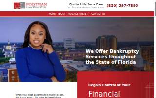 Footman Law Firm, P.A. website